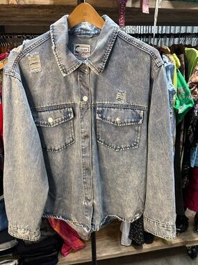 Stoosh Light Blue Vintage Denim Jacket
